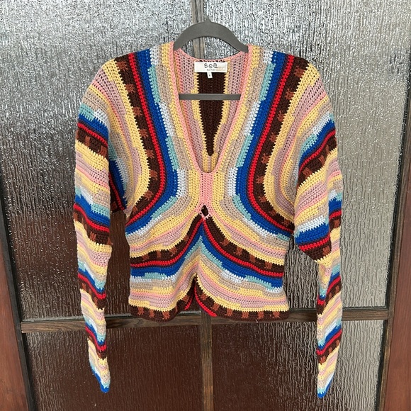 Sea New York Olin’s sweater - Ombre size small - Picture 9 of 12